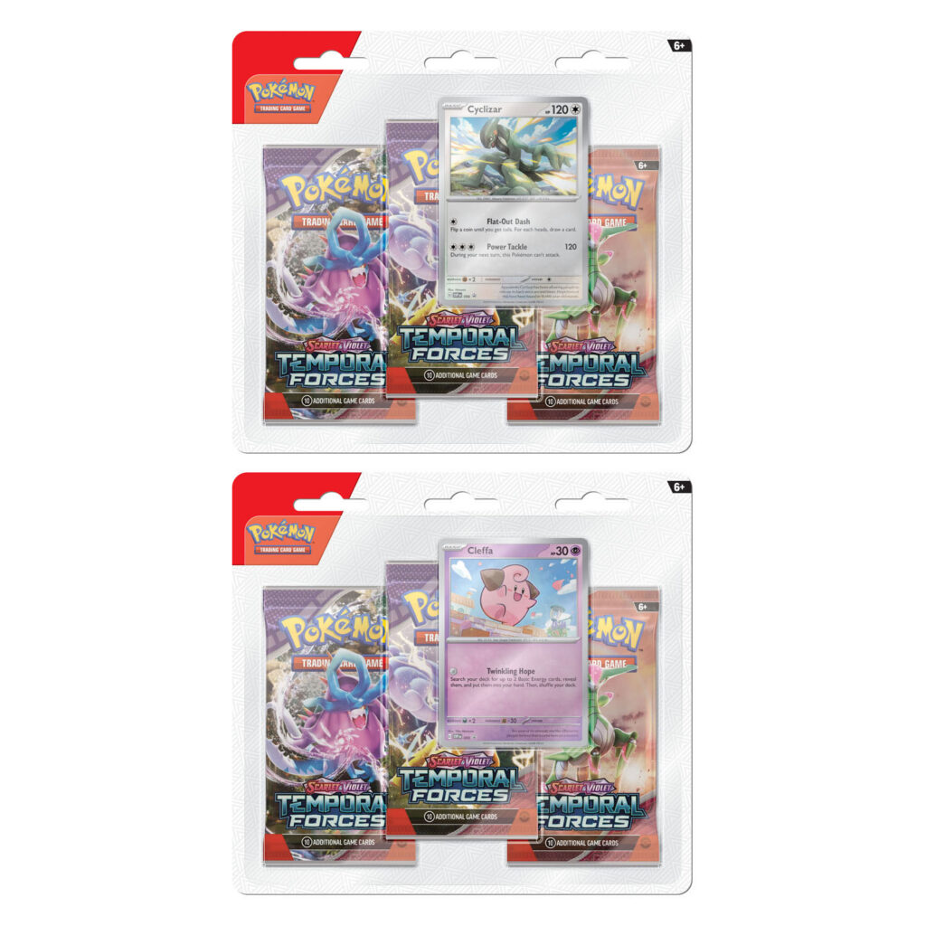 Pokémon TCG Temporal Forces 3-Booster Blister