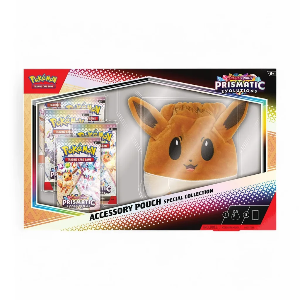 Pokémon Prismatic Evolutions Accessory Pouch Special Collection