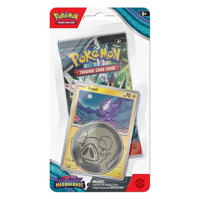 Pokémon Twilight Masquerade: Pupitar / Toxel 1-Pack Blister