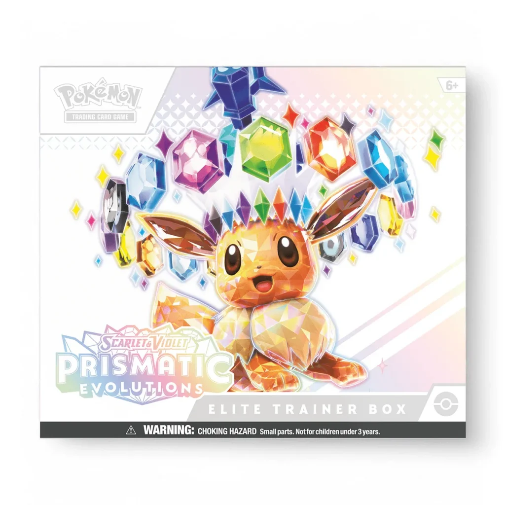 Pokémon TCG Scarlet & Violet Prismatic Evolutions Elite Trainer box