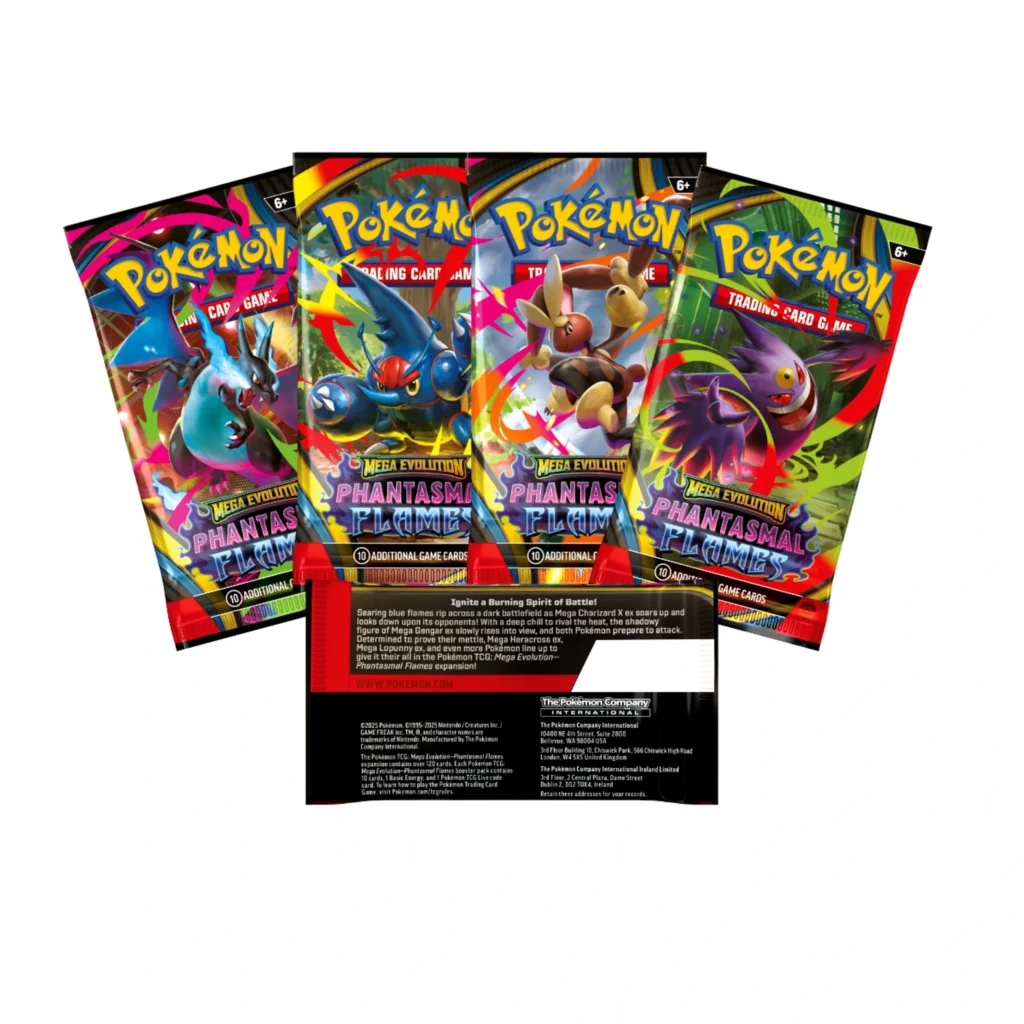 Pokémon – Mega Evolution: Phantasmal Flames Booster Box