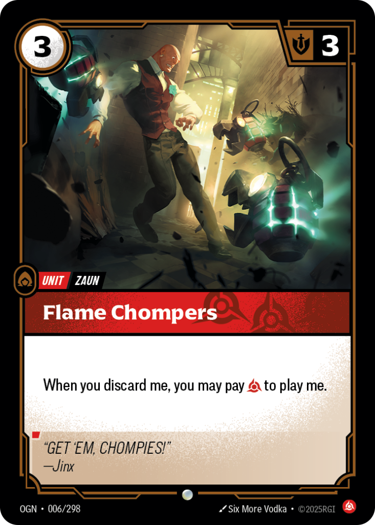 Flame Chompers OGN-006/298 – Origins – Non-Foil