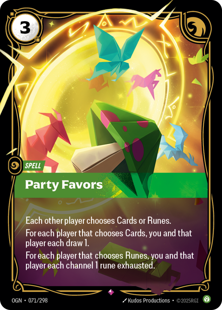 Party Favors OGN-071/298 – Origins – Foil