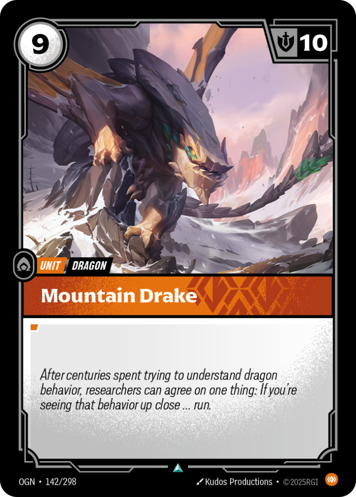 Mountain Drake OGN-142/298 – Origins – Foil