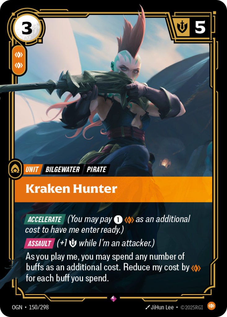 Kraken Hunter OGN-150/298 – Origins – Foil