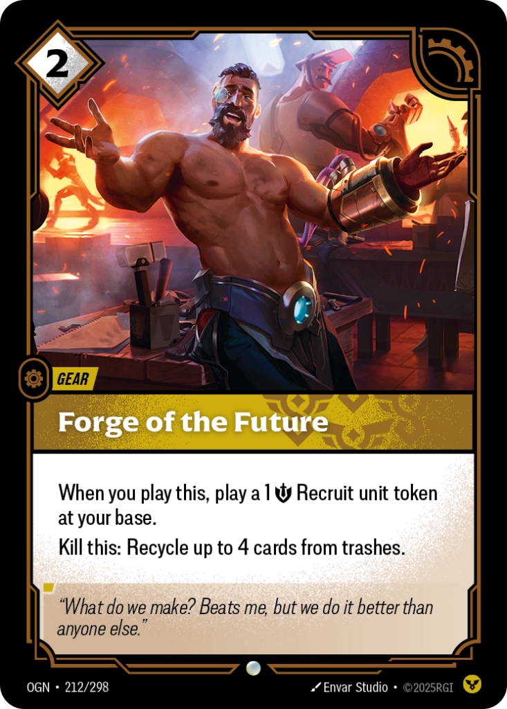 Forge of the Future OGN-212/298 – Origins – Foil