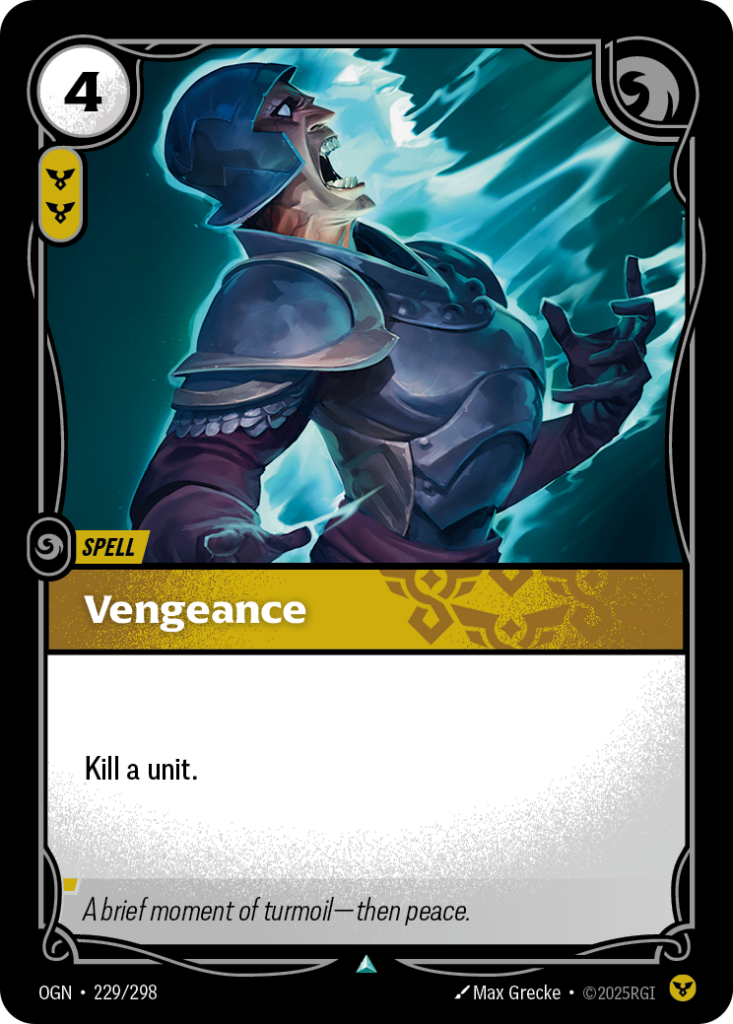 Vengeance OGN-229/298 – Origins – Non-Foil