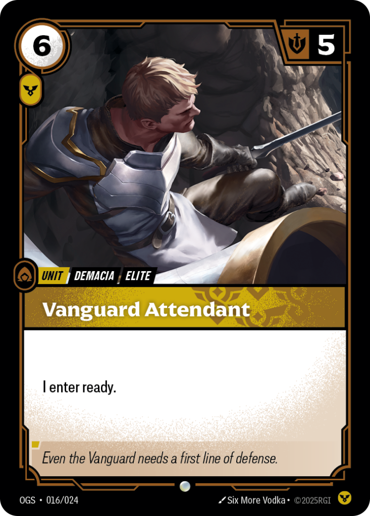 Vanguard Attendant OGS-016/024 – Proving Grounds – Non-Foil