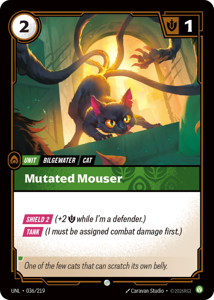 Mutated Mouser UNL-036/219 – Unleashed – Foil