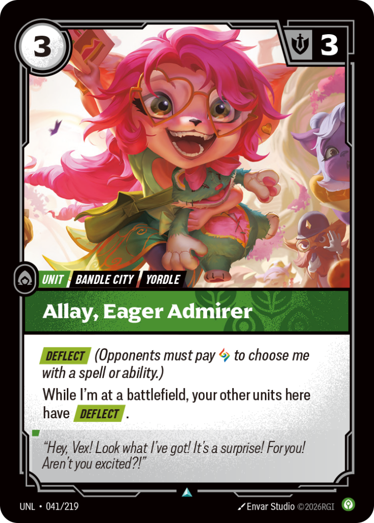 Allay, Eager Admirer UNL-041/219 – Unleashed – Non-Foil
