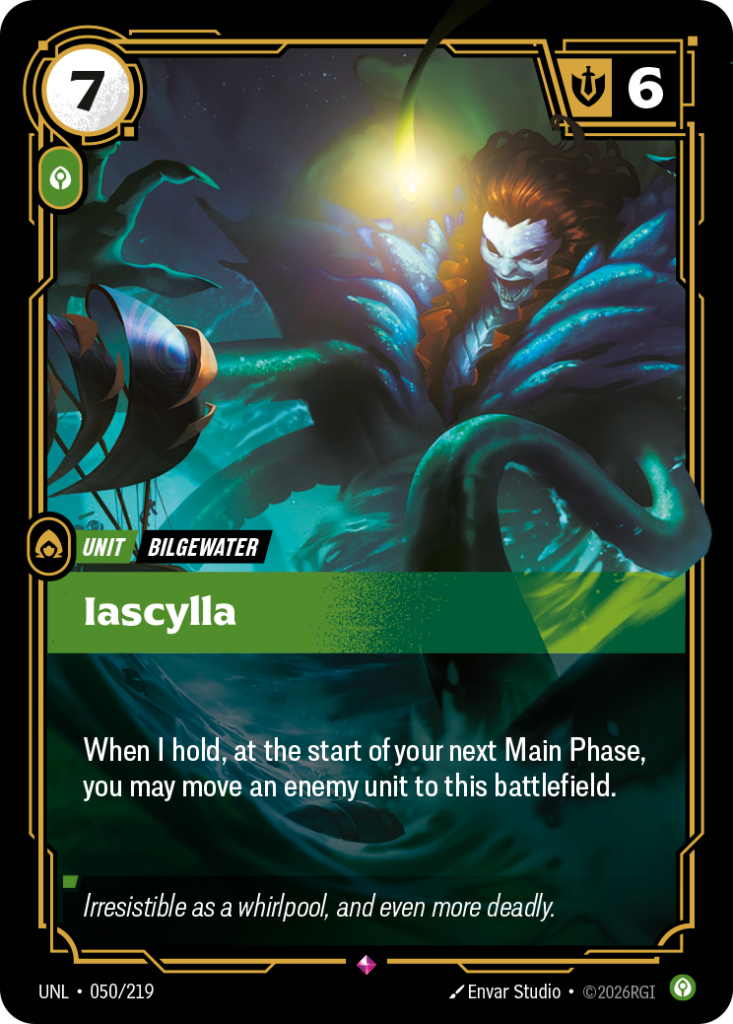 Iascylla UNL-050/219 – Unleashed – Foil