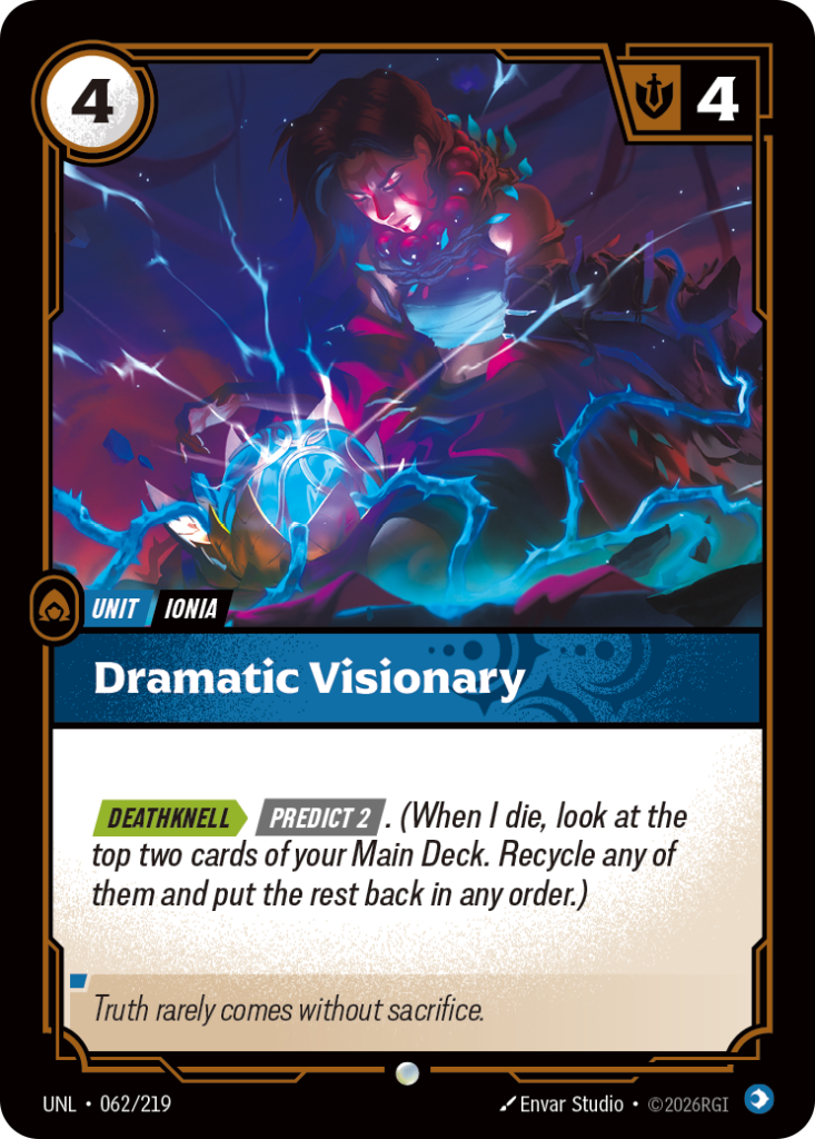 Dramatic Visionary UNL-062/219 – Unleashed – Non-Foil