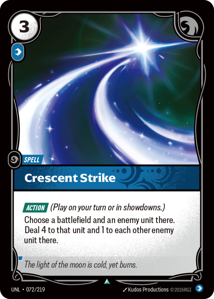 Crescent Strike UNL-072/219 – Unleashed – Foil