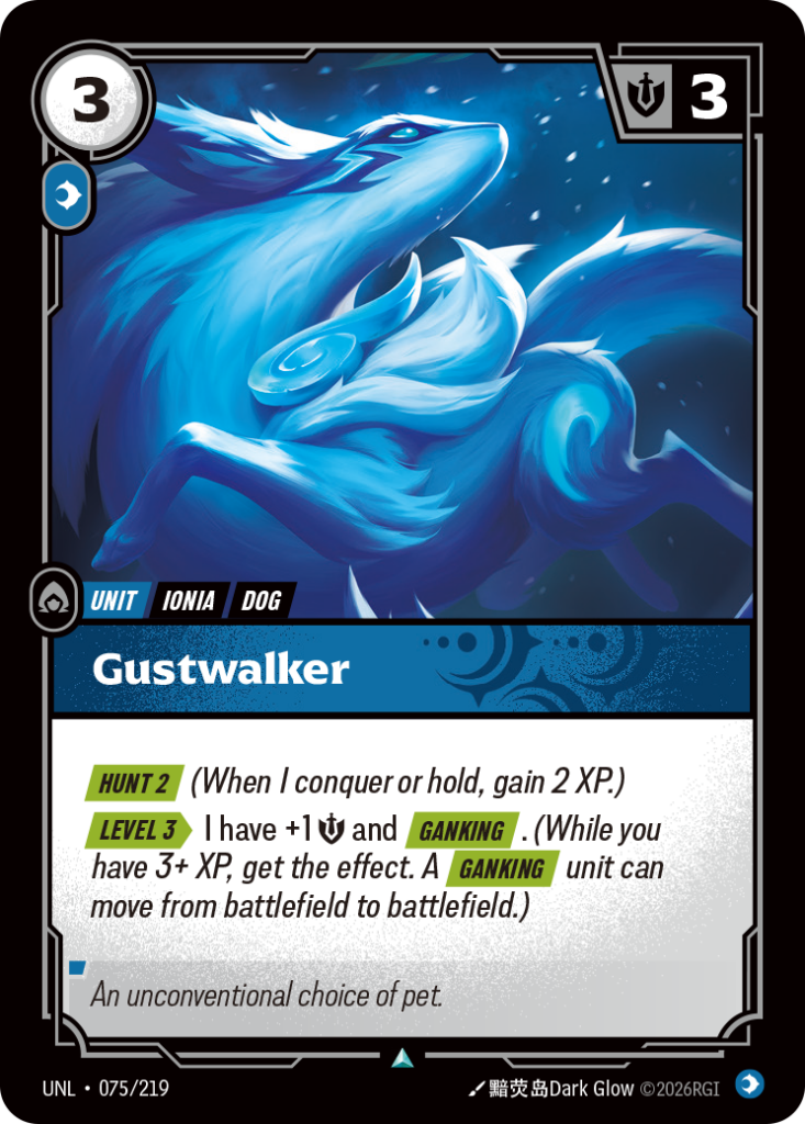 Gustwalker UNL-075/219 – Unleashed – Foil