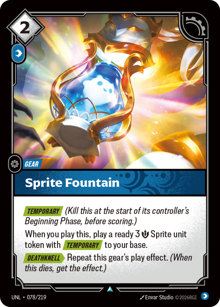 Sprite Fountain UNL-078/219 – Unleashed – Non-Foil
