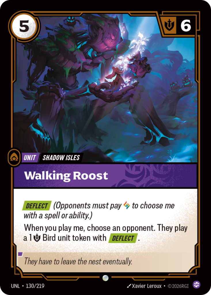 Walking Roost UNL-130/219 – Unleashed – Non-Foil