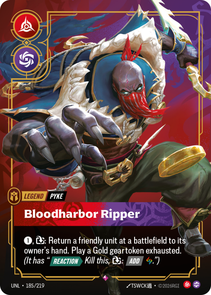 Bloodharbor Ripper UNL-185/219 – Unleashed – Foil