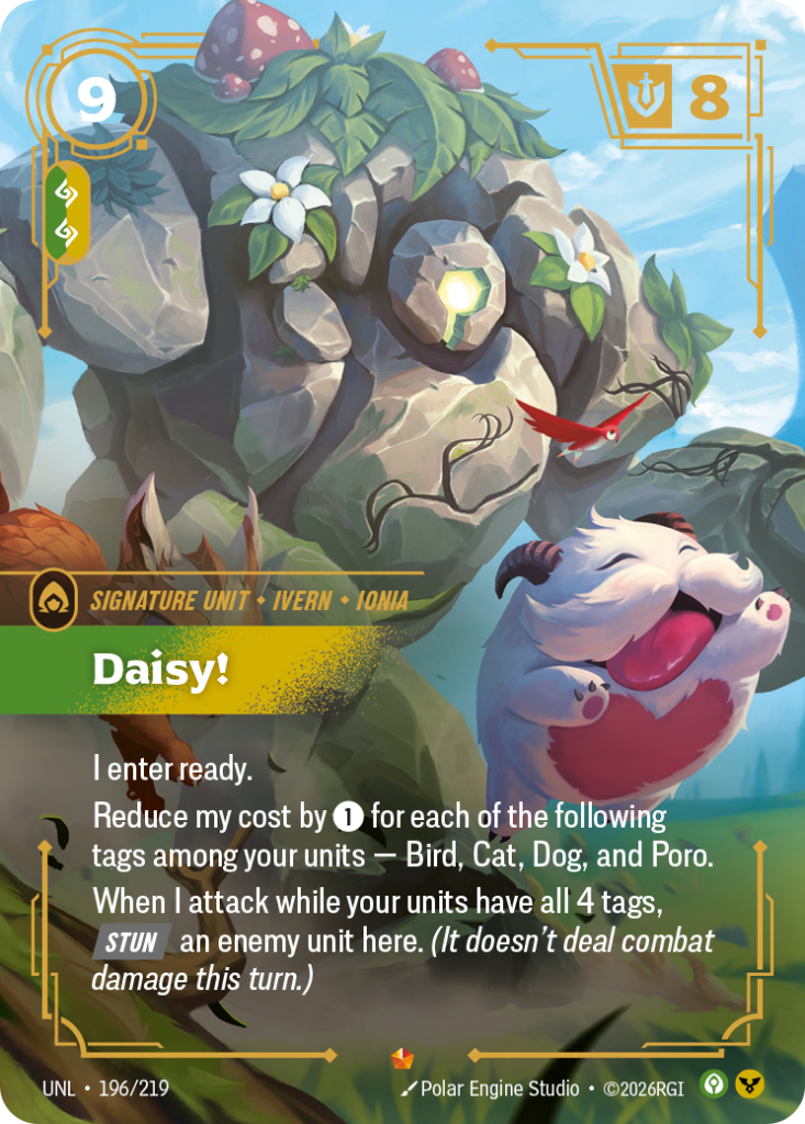 Daisy! UNL-196/219 – Unleashed – Foil