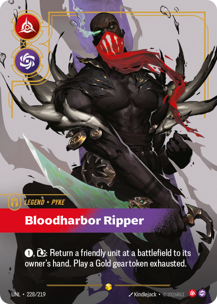 Bloodharbor Ripper UNL-228/219 – Unleashed – Overnumbered Foil