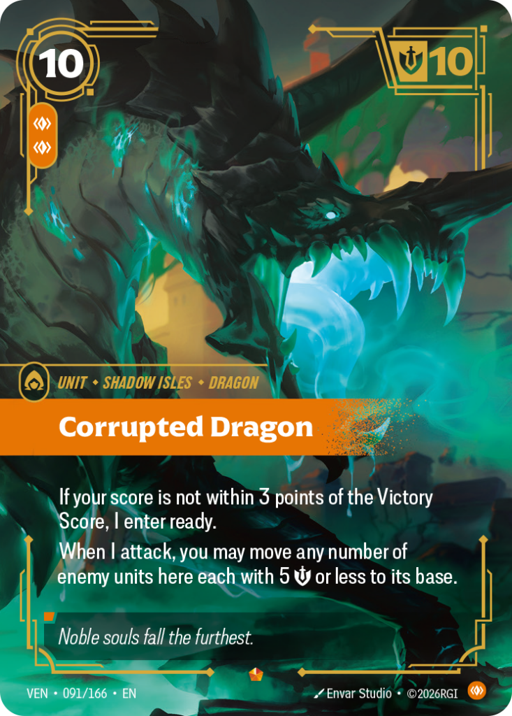 Corrupted Dragon VEN-091/166 – Vendetta – Foil
