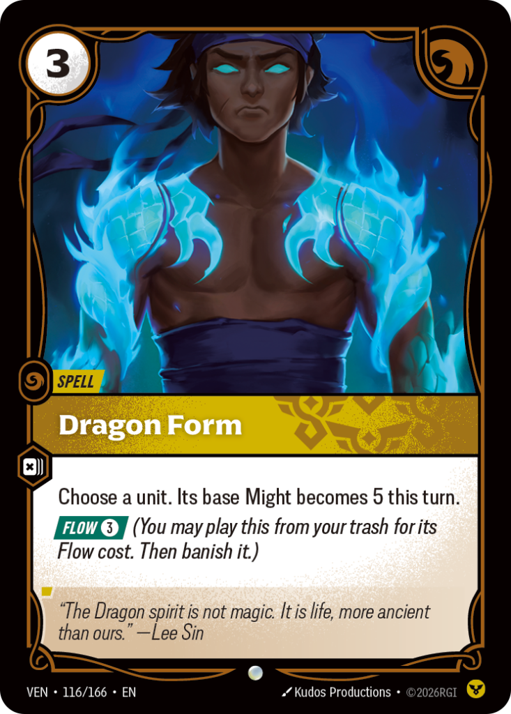 Dragon Form VEN-116/166 – Vendetta – Non-Foil
