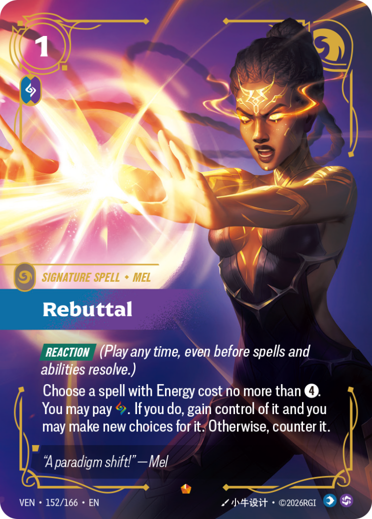 Rebuttal VEN-152/166 – Vendetta – Foil