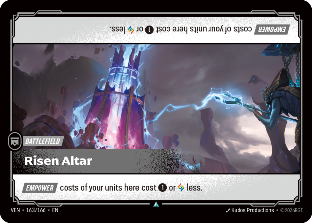 Risen Altar VEN-163/166 – Vendetta – Foil