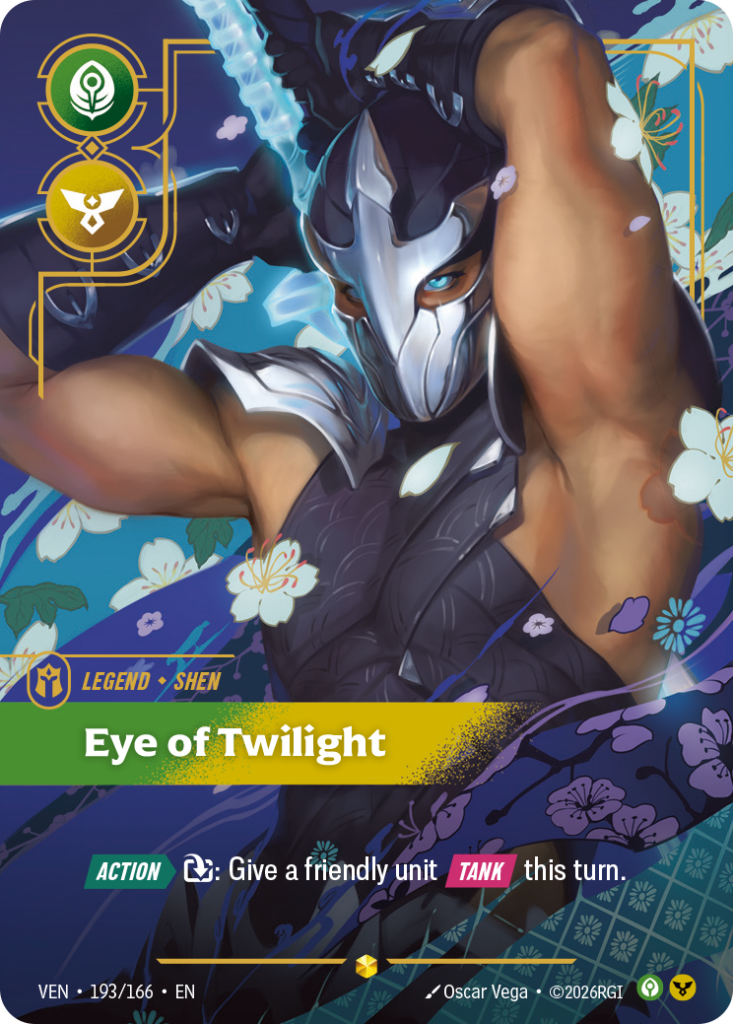 Eye of Twilight VEN-193/166 – Vendetta – Overnumbered Foil
