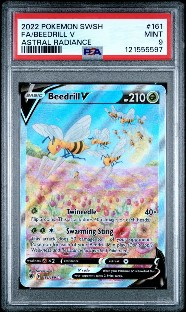 FA/BEEDRILL V 161/189 – Astral Radiance – PSA 9