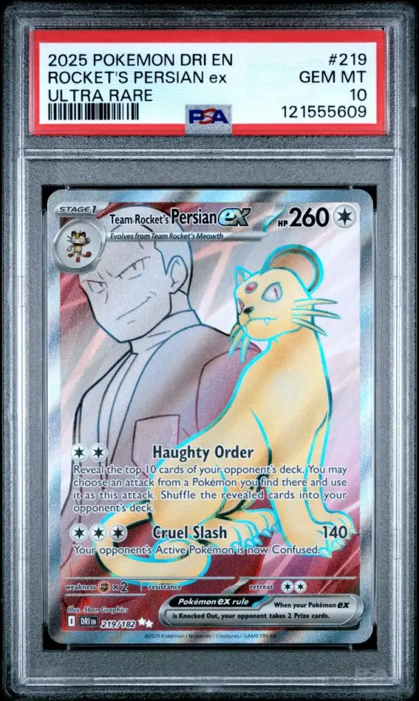 ROCKET’S PERSIAN ex 219/182 – Destined Rivals – PSA 10