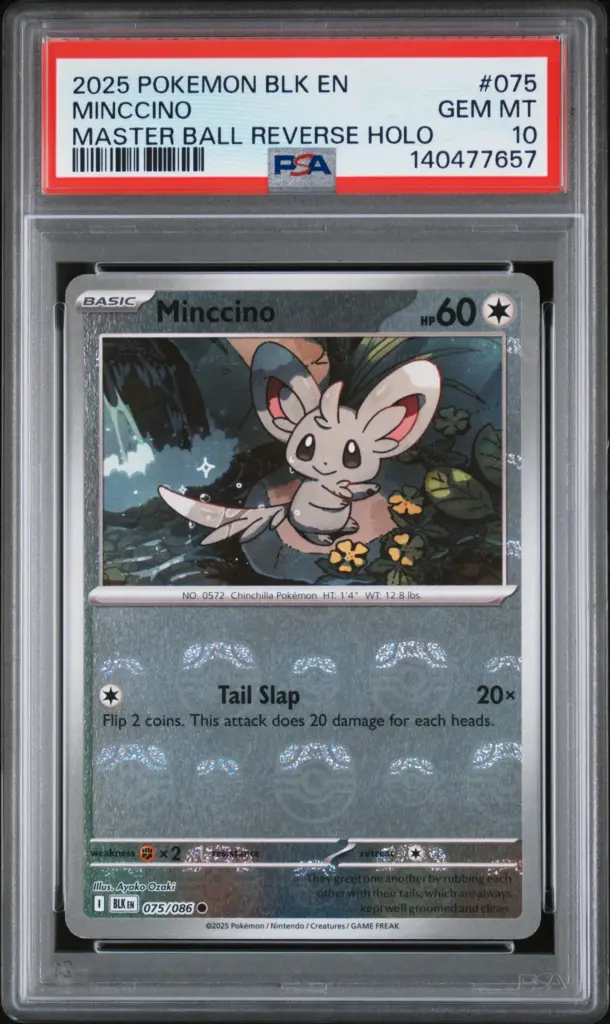 MINCCINO 075/086 – Black Bolt – PSA 10