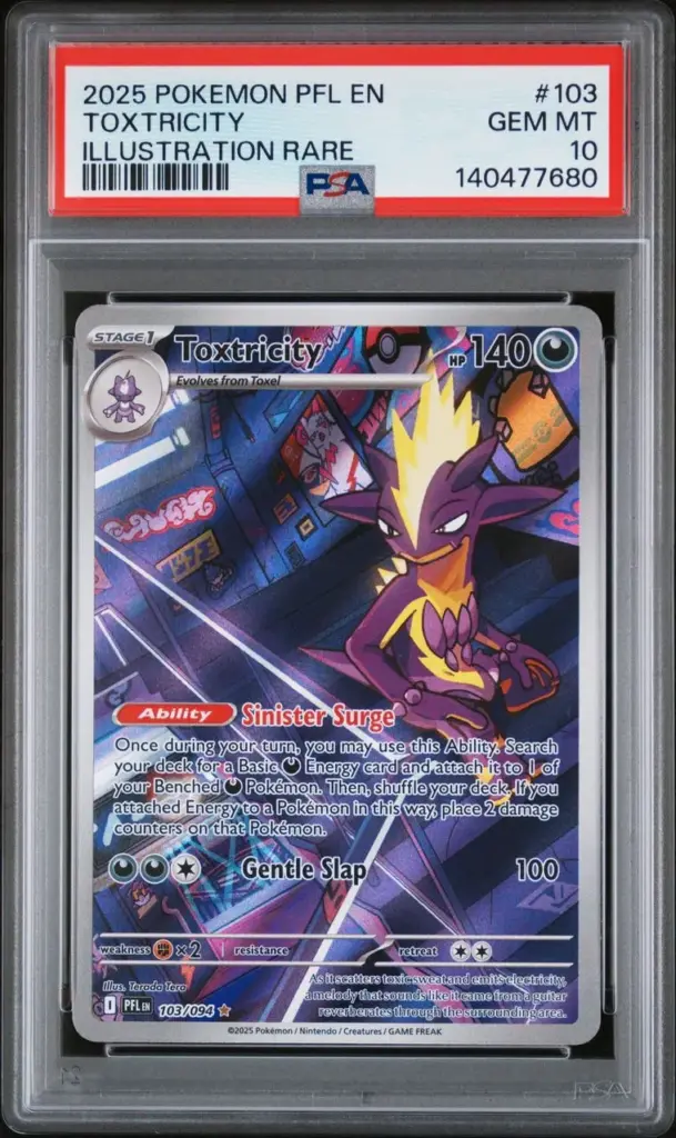 TOXTRICITY 103/094 – Phantasmal Flames – PSA 10