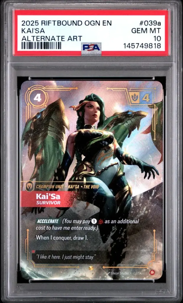 KAI’SA 039A/298 – Origins – PSA 10