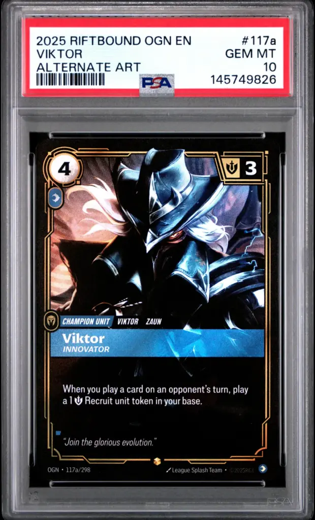 VIKTOR 117A/298 – Origins – PSA 10